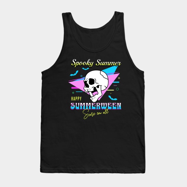 Summerween Tank Top by valentinahramov